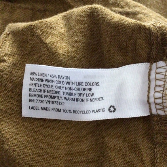 Universal Thread Linen Blend Shorts - Size Medium - Picture 4 of 4